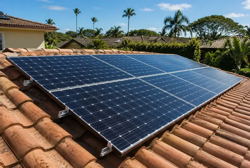 Installation de panneaux solaires à Garrigues